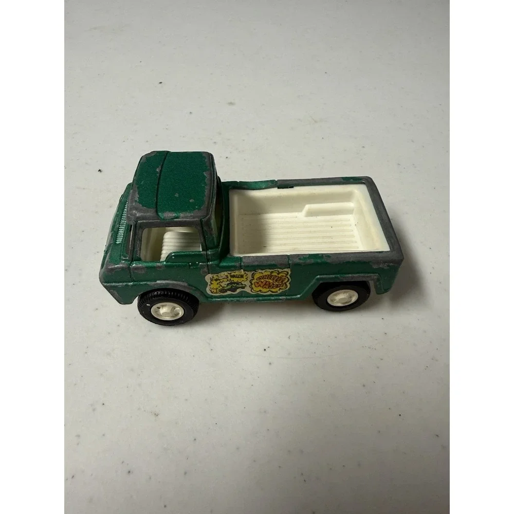 Vtg 1969 Tootsietoy Green 4